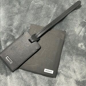 Away black Travel luggage tag